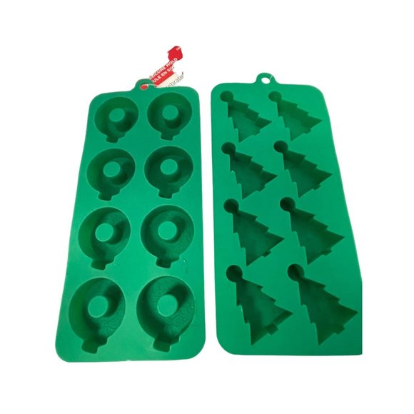 CHRISTMAS TREE Silicone Candy Mold/ Bakeware Silicone MoldFlexible Silicone - Picture 2 of 5